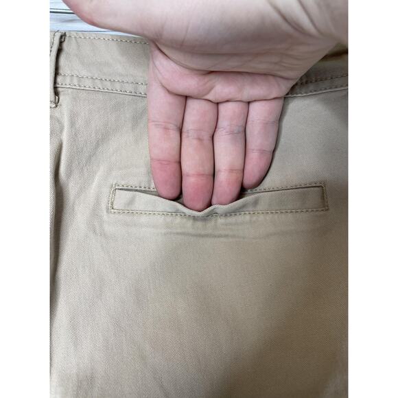 Old Navy Chino Pants Womens 8 Regular Khaki The Flirt Stretch Straight Leg - Picture 8 of 12